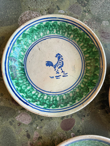 Grand plat ancien Caltagirone