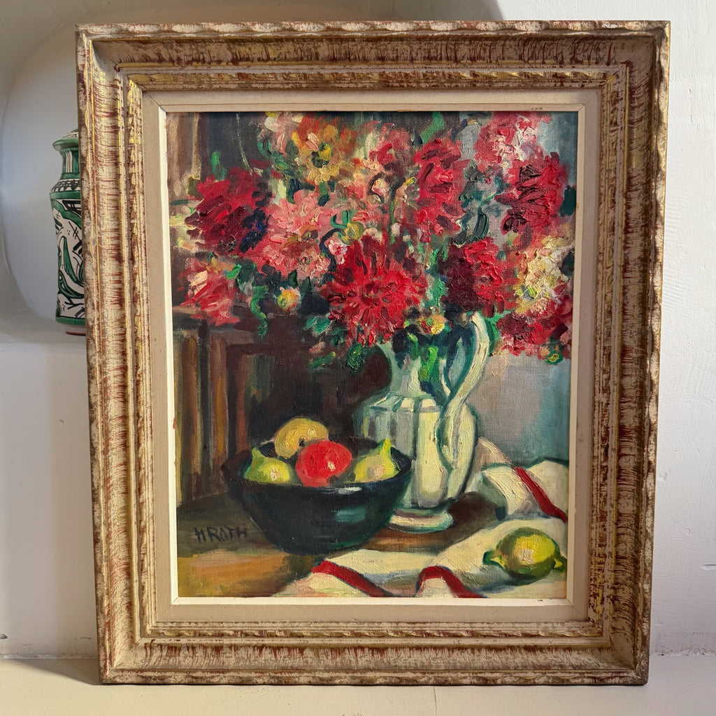 Nature morte aux dahlias