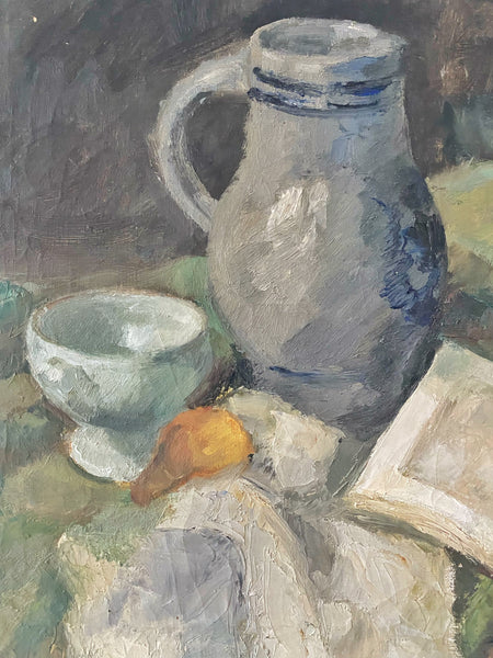 Peinture à l’huile nature morte