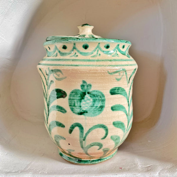 Grand pot en terre cuite vernissée