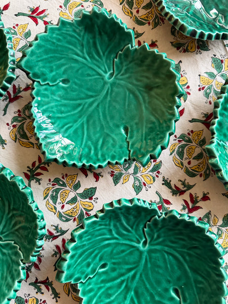 6 assiettes à pain Vallauris