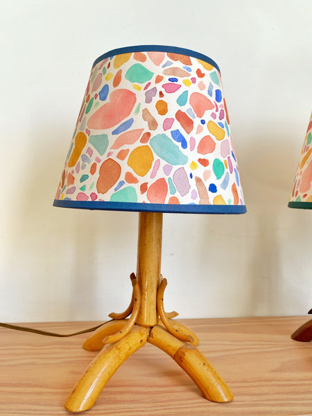 Lampe bambou 1950