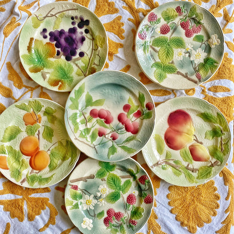6 assiettes Saint Clément