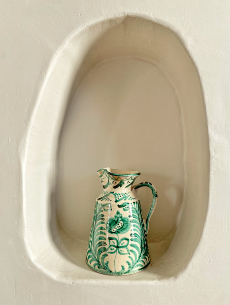 Grand pichet decoratif artisanal