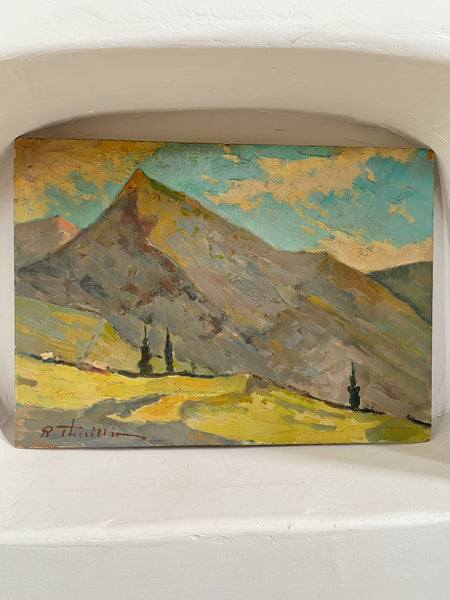 Tableau Massif alpin