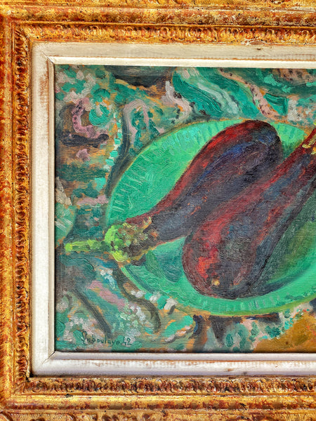Nature morte aux aubergines