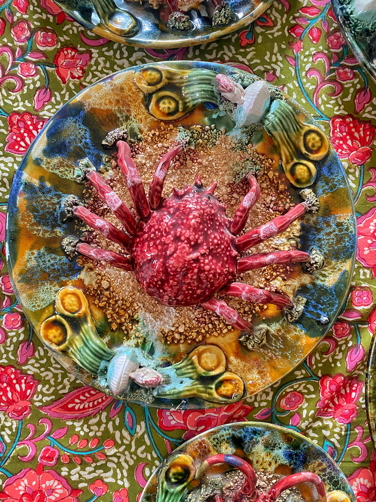 Assiette araignée de mer