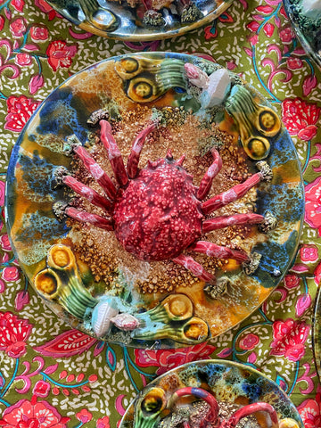 Assiette araignée de mer
