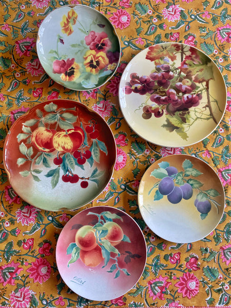 Assiette Luneville