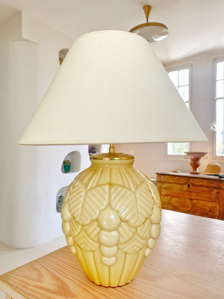 Lampe art deco