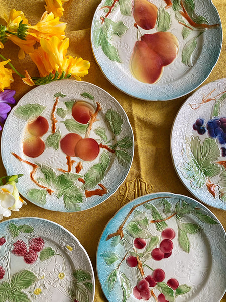 8 assiettes Saint Clément