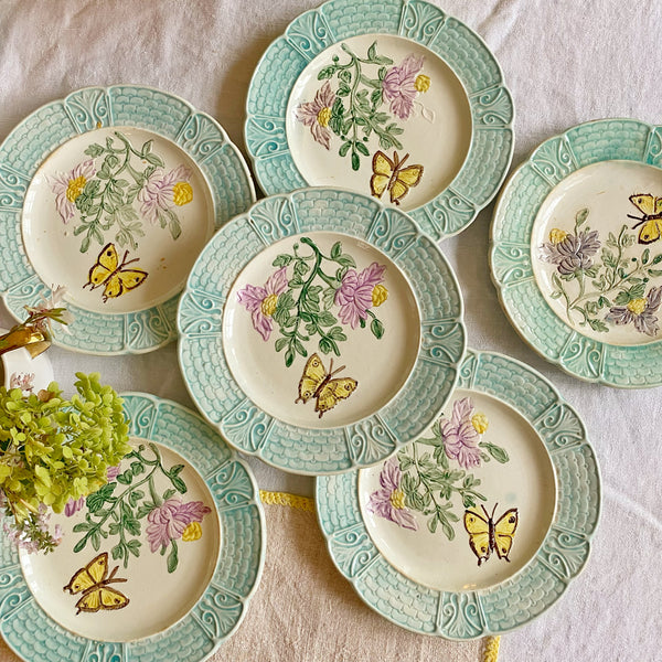 6 assiettes 1900 orchies