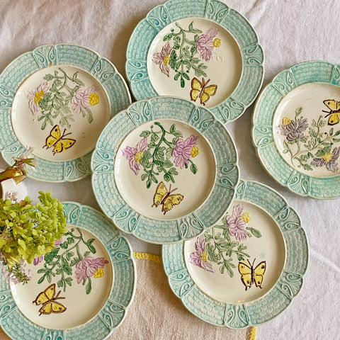 6 assiettes 1900 orchies