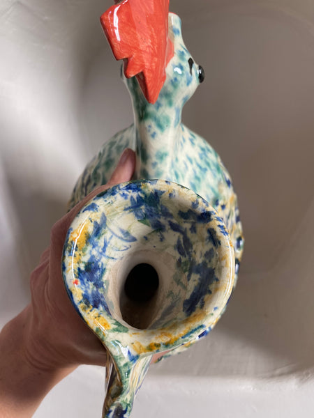 Pichet coq artisanal