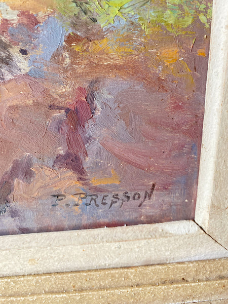 Tableau Riviera 1950 Pol Presson