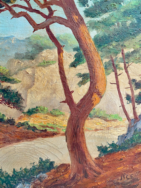 Tableau Riviera 1950