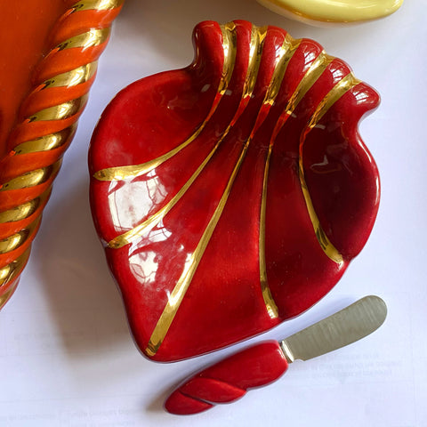 Beurrier ravier art deco