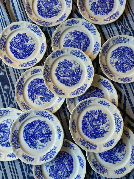 12 assiettes à dessert