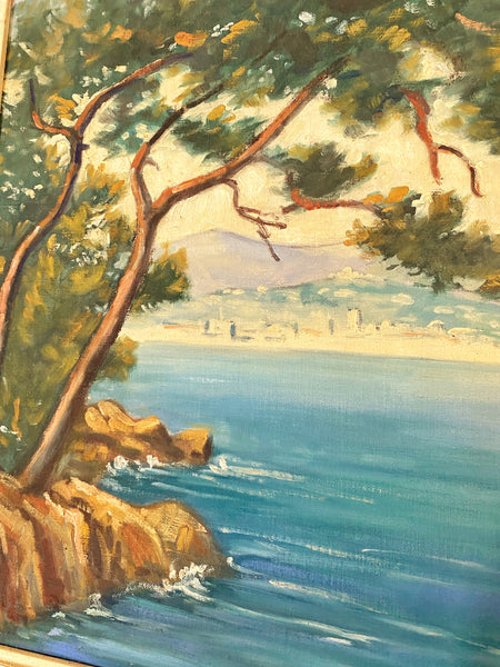Tableau Riviera 1950