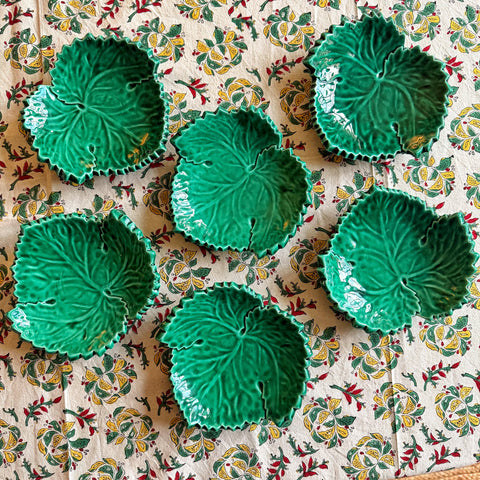 6 assiettes à pain Vallauris