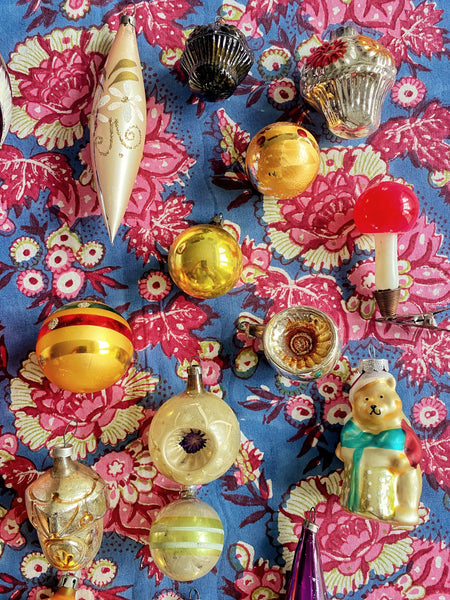 Collection de 18 ornementations de noël