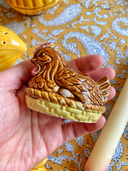 Bougeoir poule barbotine