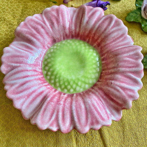 Coupelle fleur rose