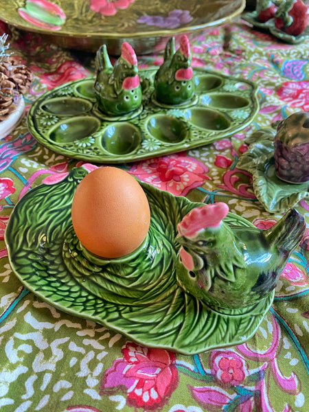 Coquetier avec saliere