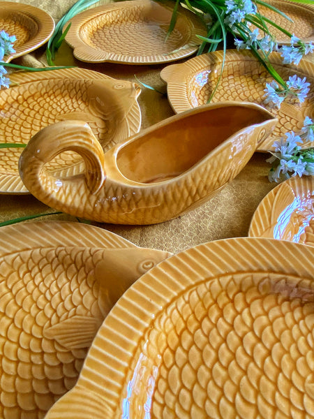 Service 10 Assiettes et saucière Sarreguemines