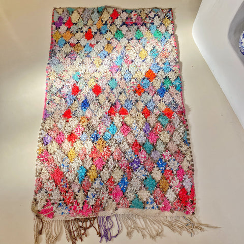 Tapis berbère boucherouite