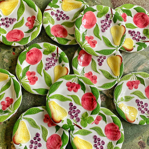 11 assiettes céramique italienne