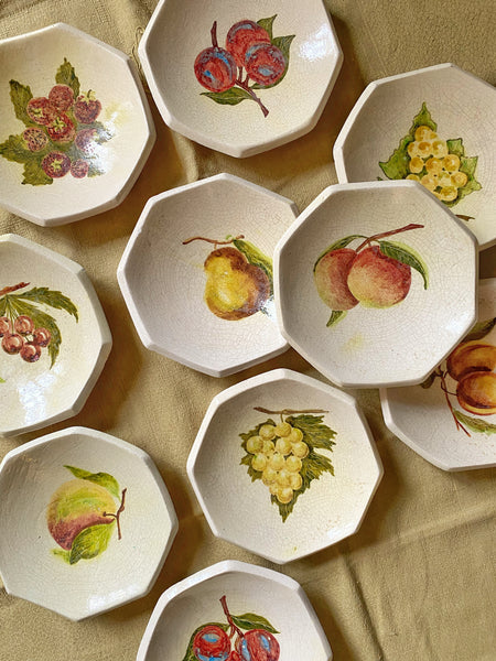 10 assiettes Launay terre cuite