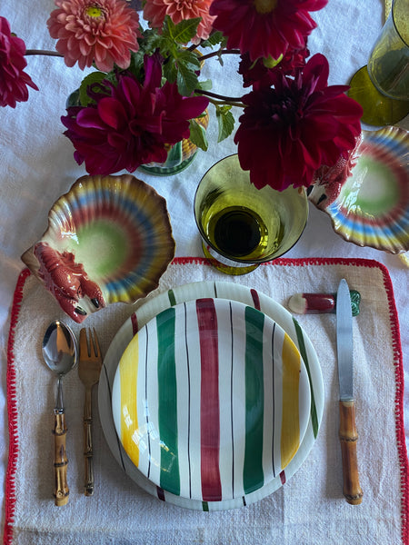 6 assiettes creuses Longchamp