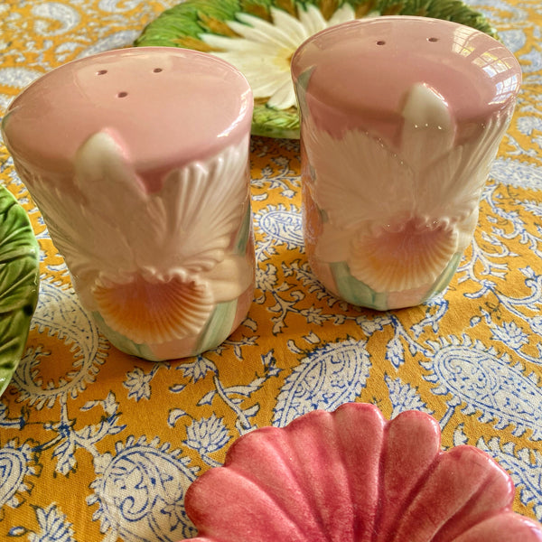 Saliere poivrière iris
