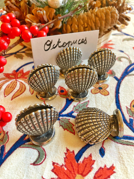 6 porte noms anciens coquillages