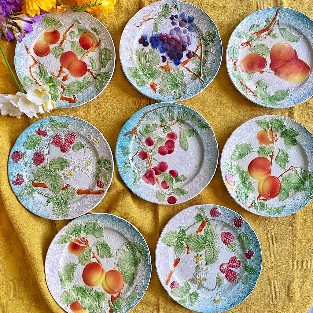 8 assiettes Saint Clément