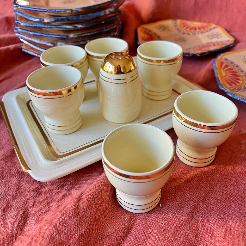 Ensemble coquetiers 1950
