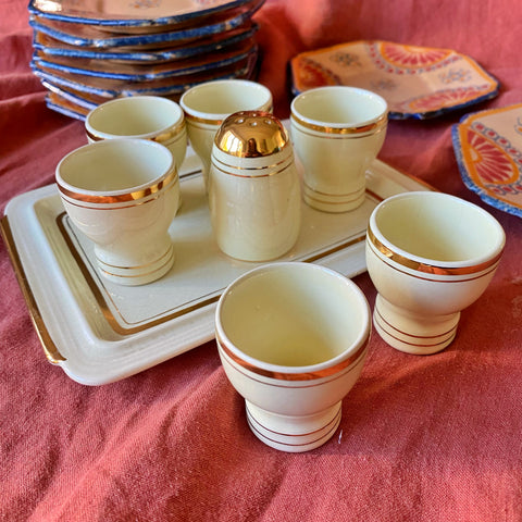 Ensemble coquetiers 1950