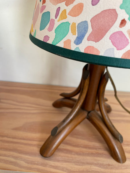 Lampe bambou 1950