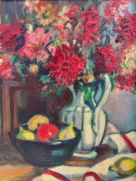 Nature morte aux dahlias