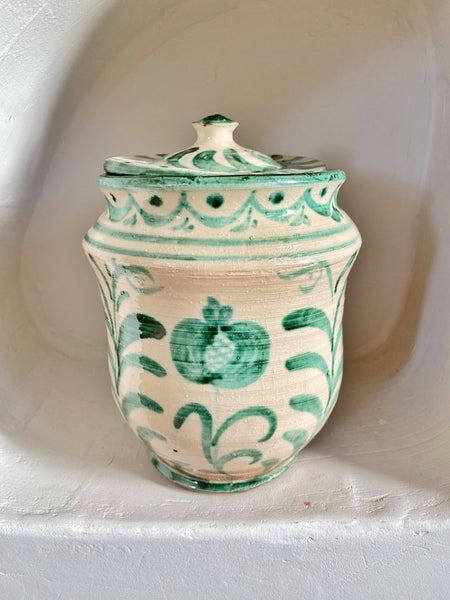 Grand pot en terre cuite vernissée