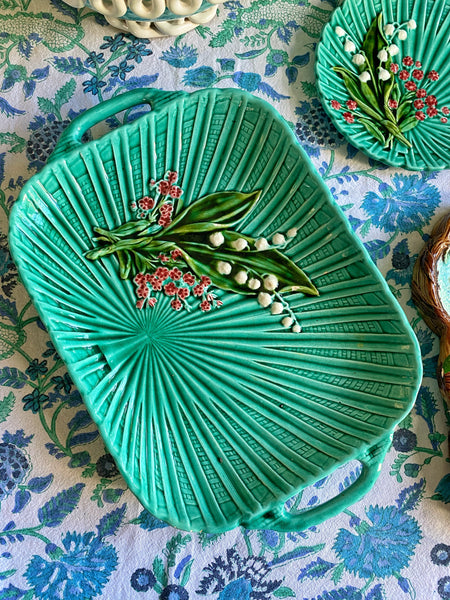 Plat barbotine muguet