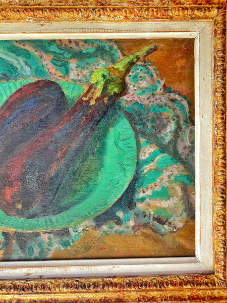 Nature morte aux aubergines