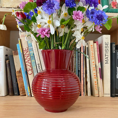 Vase boule 1950 Saint Clément