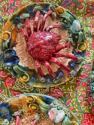 Assiette araignée de mer