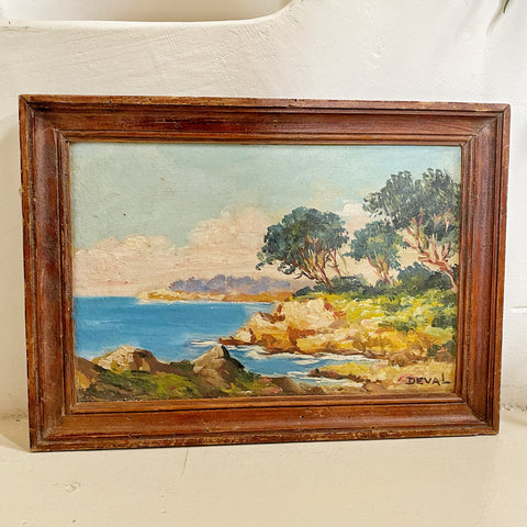 Tableau Riviera début XXeme