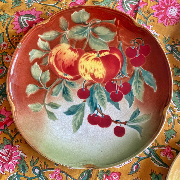 Plat fin XIXe Luneville