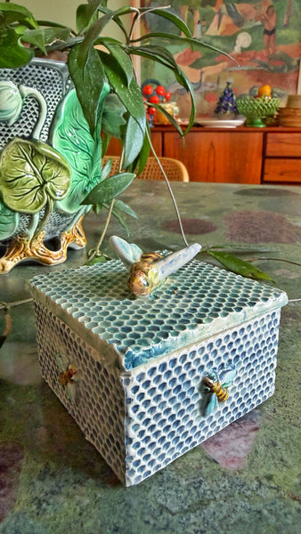 Boîte barbotine vintage