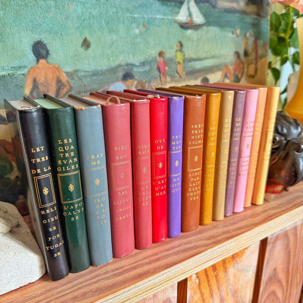 Ensemble 14 livres reliés