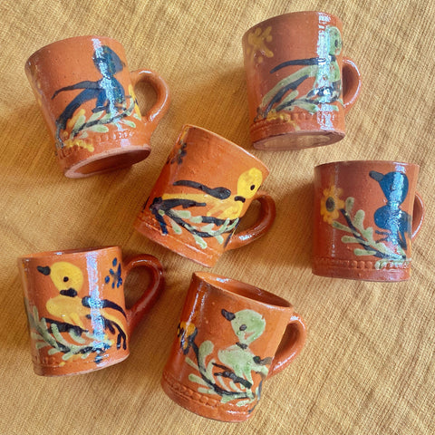 6 tasses artisanales